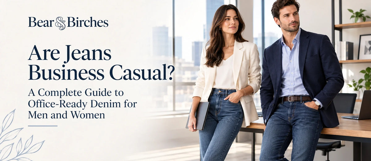 Are Jeans Business Casual? A Complete Guide to Office-Ready Denim for Men and Women